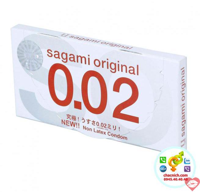  Đại lý Bao Cao Su Siêu Mỏng Sagami Original 0.02mm  chính hãng