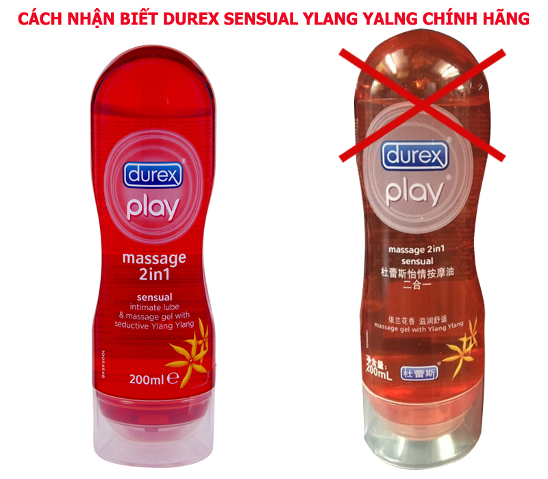  Cửa hàng bán Gel Massage Durex 2in1 Sensual Ylang Tinh Chất Hoa Ngọc Lan Tây hàng xách tay