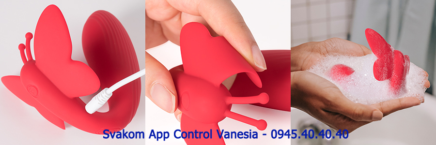 Sỉ Máy rung cánh bướm đa chức năng App Control Vanesia mới nhất